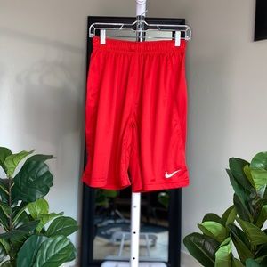 Red Nike Sport/Basketball Shorts No Pockets